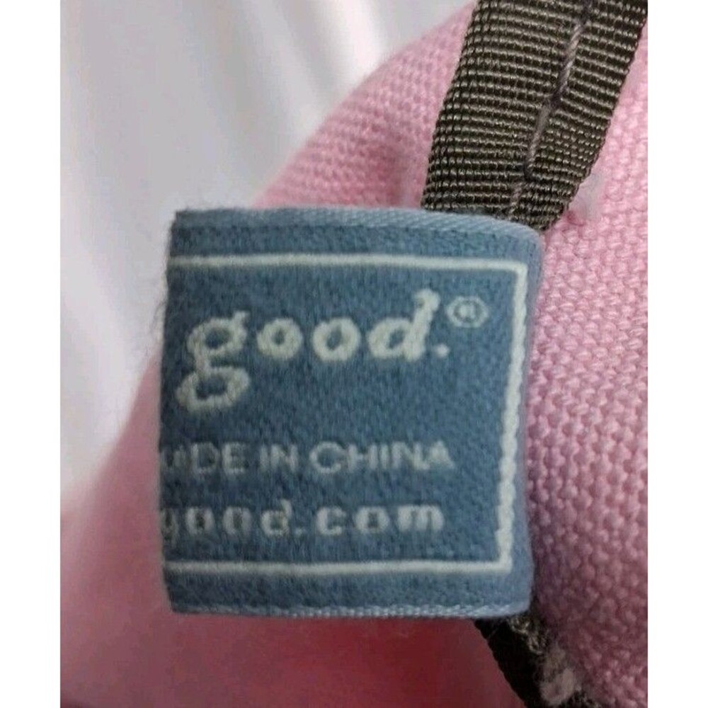Life is Good Canvas Tote Bag Pink Daisy Graphic L Shoulder Bag Travel Vacation - Picture 8 of 10